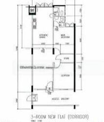 Blk 306 Clementi Meadows (Clementi), HDB 3 Rooms #553089151